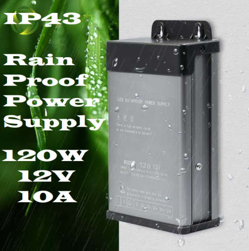 Rainproof AC To DC Power Supply Unit, Regulated Switching Transformer. Collections Are Allowed.