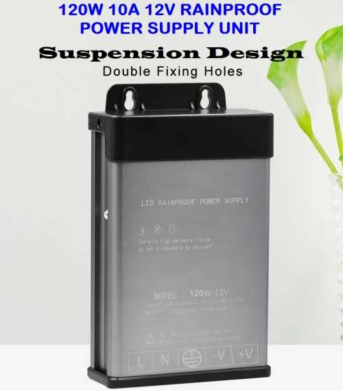 Rainproof AC To DC Power Supply Unit, Regulated Switching Transformer. Collections Are Allowed.