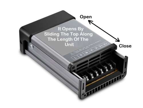 Rainproof AC To DC Power Supply Unit, Regulated Switching Transformer. Collections Are Allowed.