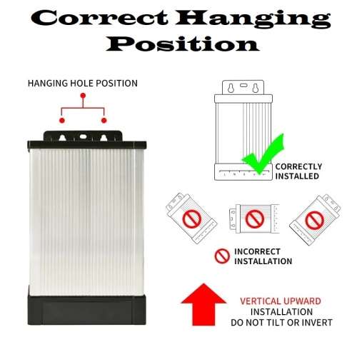 Rainproof AC To DC Power Supply Unit, Regulated Switching Transformer. Collections Are Allowed.
