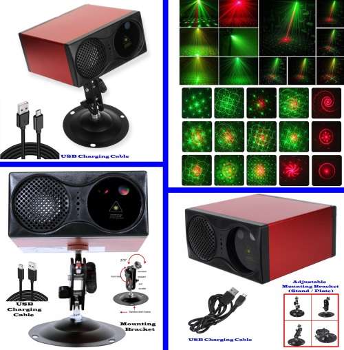Portable Laser Disco Stage Light Bluetooth Speaker All-in-1 DJ Party Magic Ball. Collections Allowed