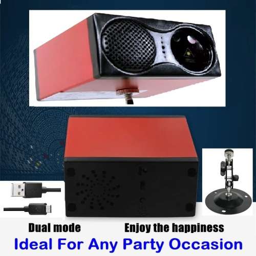 Portable Laser Disco Stage Light Bluetooth Speaker All-in-1 DJ Party Magic Ball. Collections Allowed