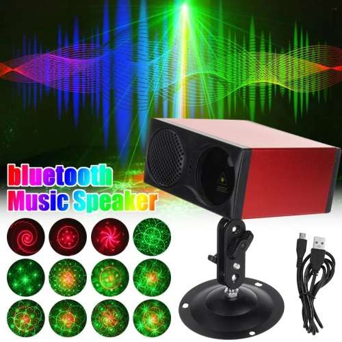 Portable Laser Disco Stage Light Bluetooth Speaker All-in-1 DJ Party Magic Ball. Collections Allowed