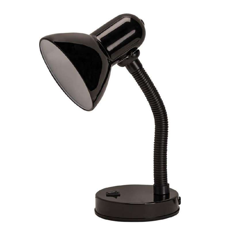 Desk Top Lamp Holder with Flexible Gooseneck and LED Bulb. Assorted Colours. Collections Are Allowed