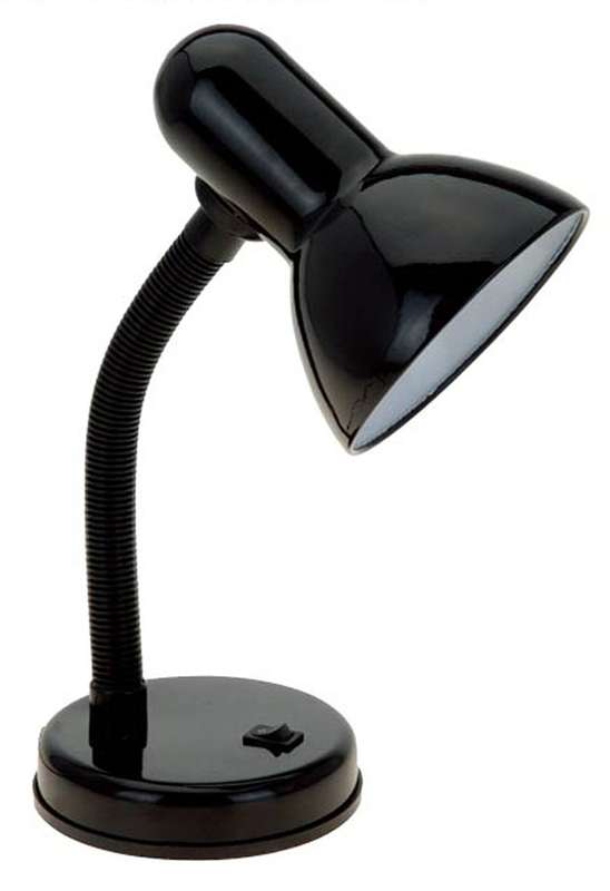 Desk Top Lamp Holder with Flexible Gooseneck and LED Bulb. Assorted Colours. Collections Are Allowed