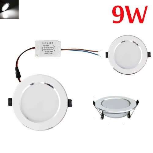9W LED Ceiling Light, Spotlight, Downlight, Light Bulb. Complete Ready to Use. Collections Allowed.