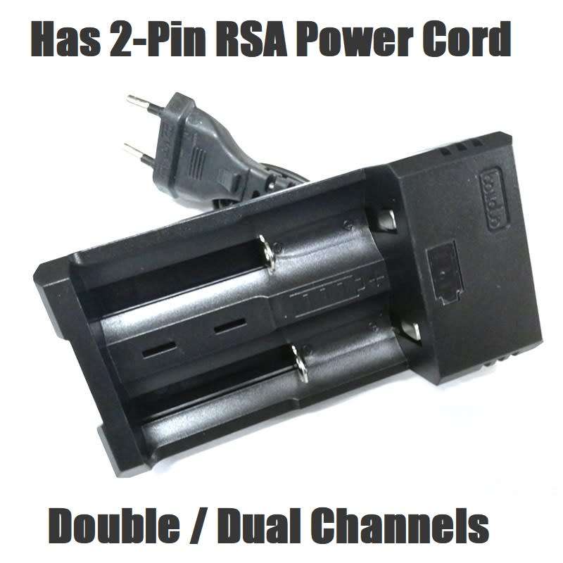 Battery Chargers: Smart Battery Chargers with Adjustable Open Double Channels. Collections Allowed.