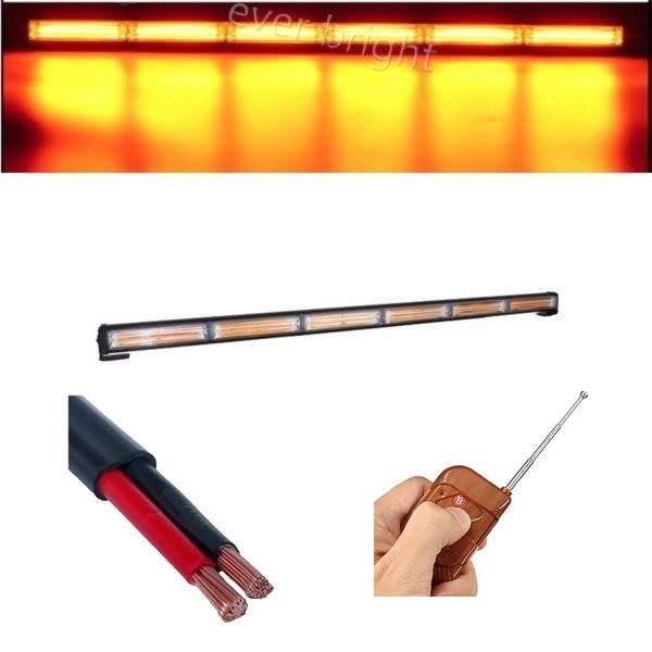Tow Truck Vehicle Amber Orange Flash LED Strobe Light Bar COB LED. Collections Allowed.