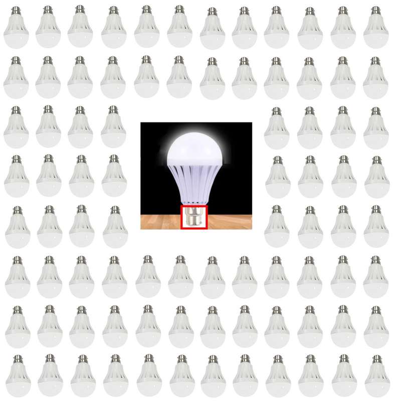 Bulk Sale: 50x LED Light Bulbs 9W LED 12V B22. Ideal For Solar Systems. Collections Are Allowed.