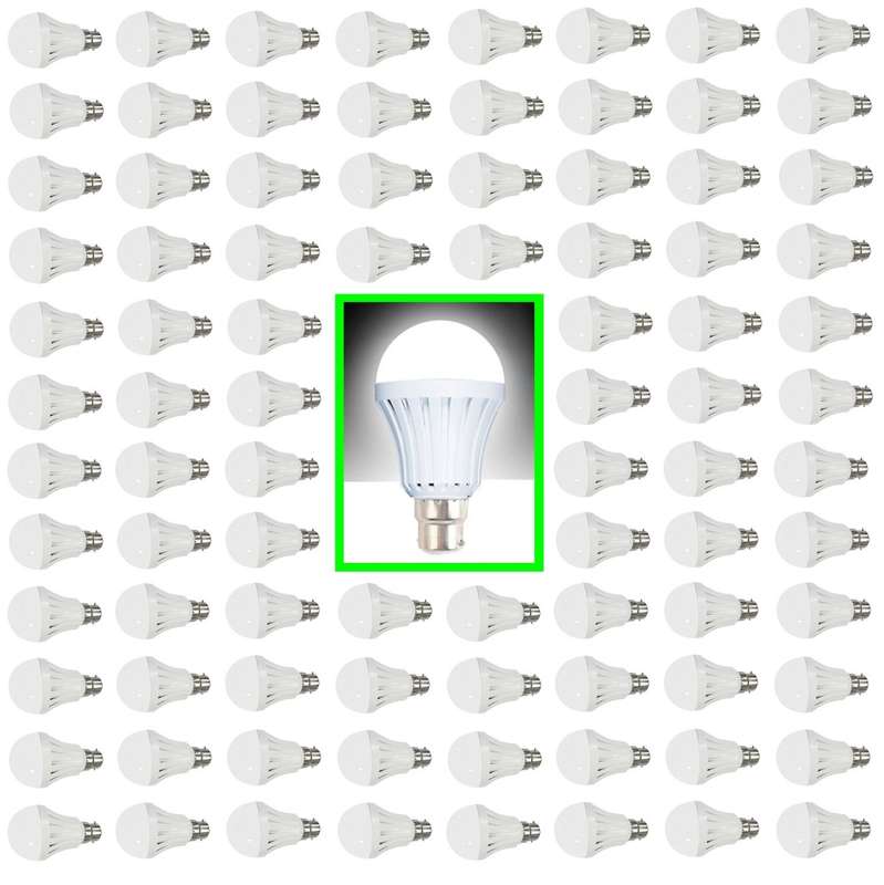 Bulk Sale: 50x LED Light Bulbs 9W LED 12V B22. Ideal For Solar Systems. Collections Are Allowed.