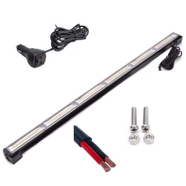 Amber Yellow Orange Emergency Vehicle Flash/Warning LED Strobe Light Bar. Collections allowed.