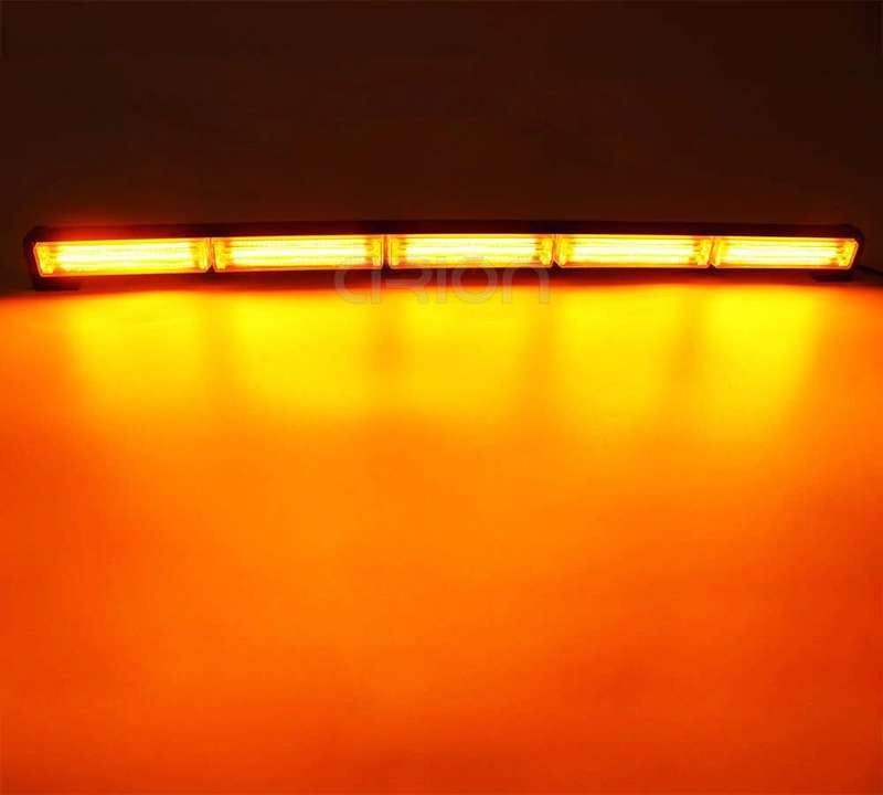 Amber Yellow Orange Emergency Vehicle Flash/Warning LED Strobe Light Bar. Collections allowed.