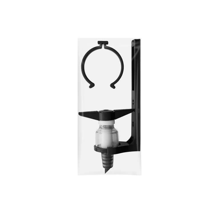 Black Liquor Dispenser Optic Head Plus Bracket (KWIK-SHOT Optic Head). Collections Are Allowed.