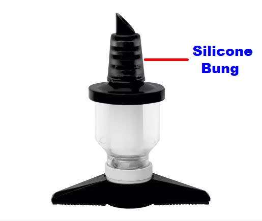 Black Liquor Dispenser Optic Head Plus Bracket (KWIK-SHOT Optic Head). Collections Are Allowed.