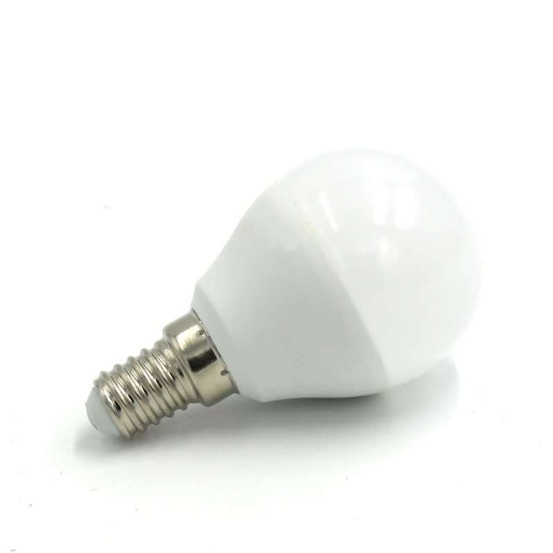 Golfball Type G45 E14 (Small Screw) 3W 220V LED Light Bulbs in Warm White. Collections Are Allowed.