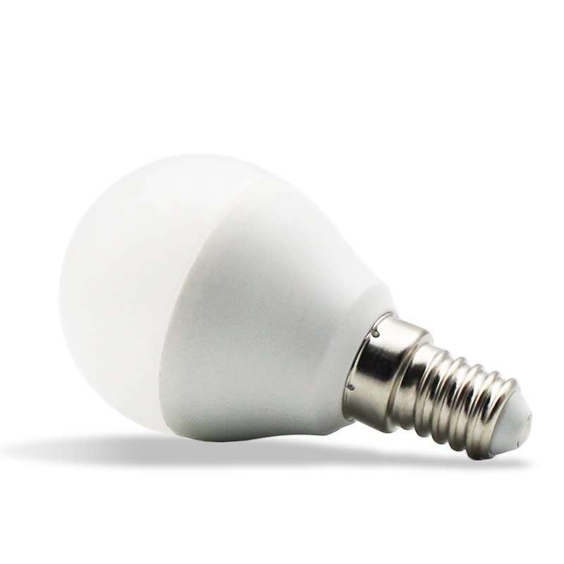 Golfball Type G45 E14 (Small Screw) 3W 220V LED Light Bulbs in Warm White. Collections Are Allowed.