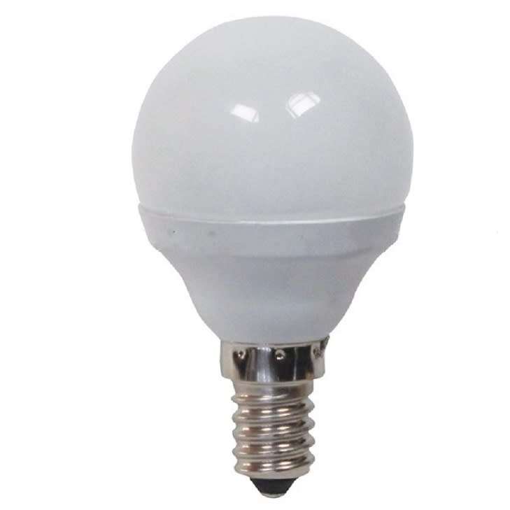 Golfball Type G45 E14 (Small Screw) 3W 220V LED Light Bulbs in Warm White. Collections Are Allowed.