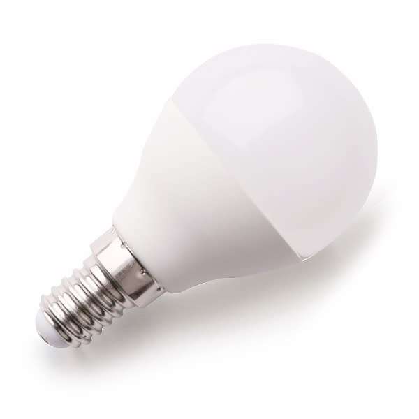 Golfball Type G45 E14 (Small Screw) 3W 220V LED Light Bulbs in Warm White. Collections Are Allowed.