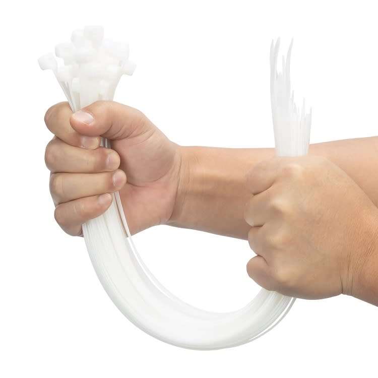 10pcs Giant 700mm Long, 8.8mm Wide Heavy Duty Nylon Cable Zip Ties White Colour. Collections Allowed