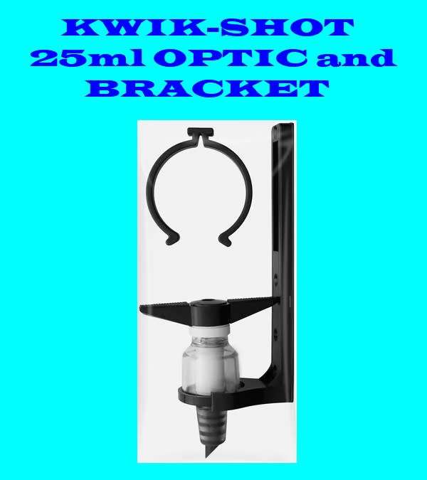 SuperBike Large Barrel End Liquor Dispensers with 2 Sets of Optics. Brand New. Collections Allowed.