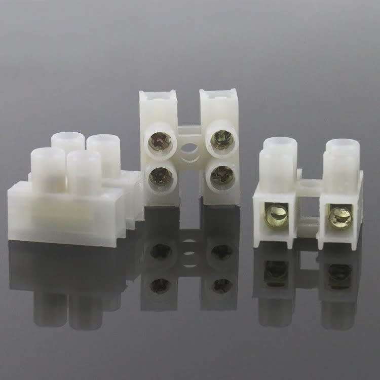 Quick Screw Double-Wire (2 Channels) Terminal Block Connectors. Collections Are Allowed.