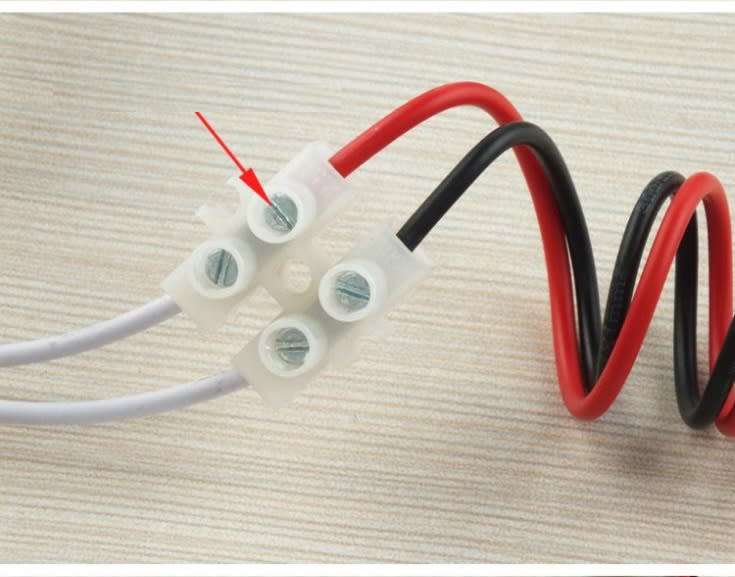 Quick Screw Double-Wire (2 Channels) Terminal Block Connectors. Collections Are Allowed.