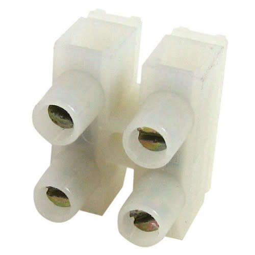 Quick Screw Double-Wire (2 Channels) Terminal Block Connectors. Collections Are Allowed.