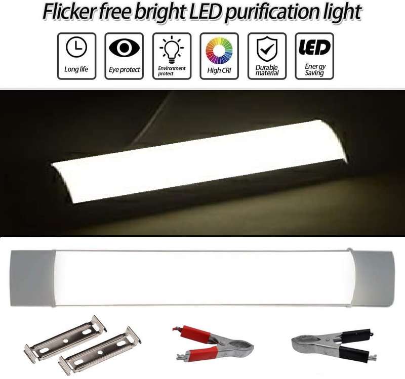 LED Batten Lights / Tube Lamps. 12VDC. Can Be Powered From A 12V Battery or PSU. Collections Allowed