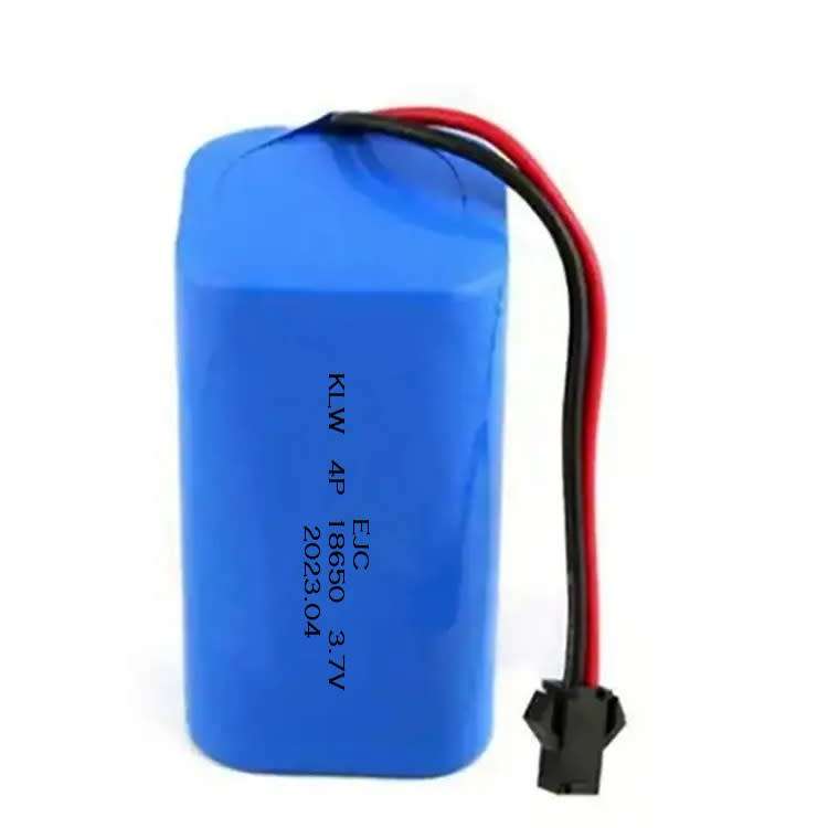 18650 Battery Pack 3.7V Rechargeable 4-Cells (4P Pack). In Parallel Connection. Collections Allowed.