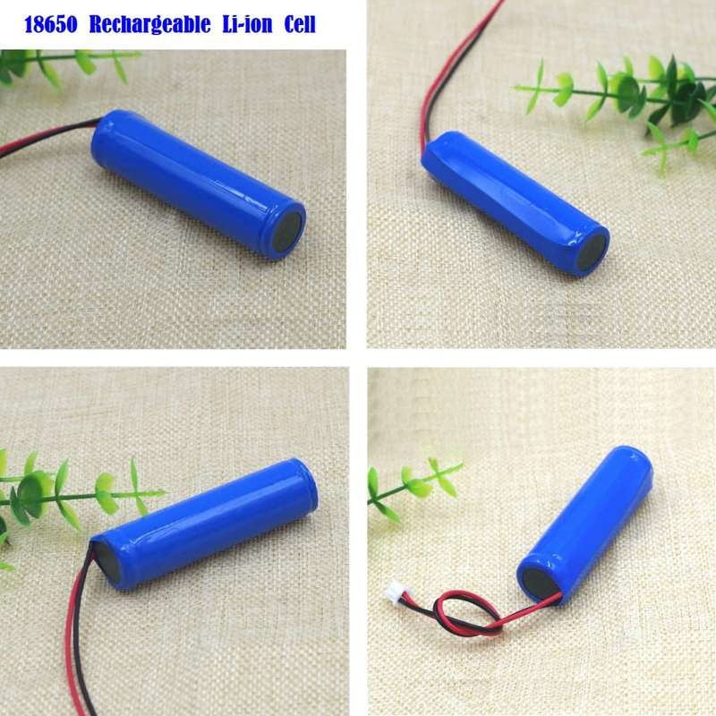 Wired Rechargeable 18650 Battery/Cell 3.7V 1700mAh. With Or Without JST XH Plug. Collections Allowed