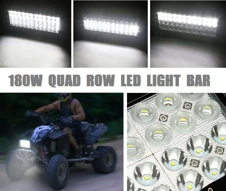 Quad Row Heavy Duty LED Light Bar with Multi Beam Technology Brand new. Collections Are Allowed.