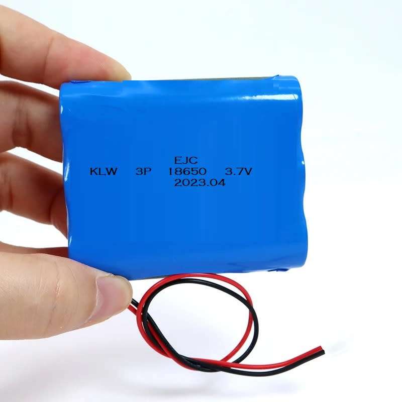 Rechargeable 18650 Battery Triple Pack 3.7V 3Cells. With Or Without JST XH Plug. Collections Allowed
