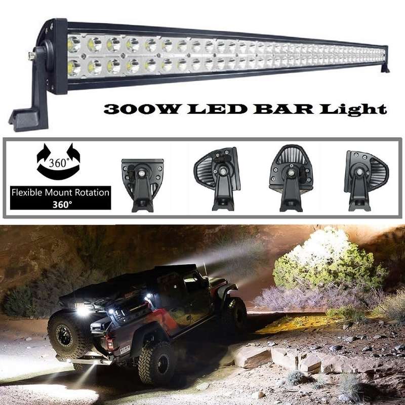 LED Light Bars: 300W 10~32V Hi-Power LED Auto Work, Spot, Search Light Bars. Collections are allowed