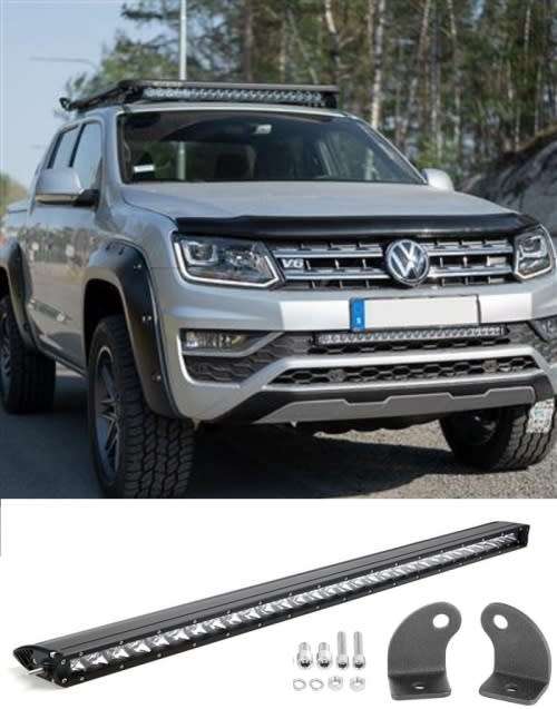 Very Slim LED Light Bar 64cm Single Row Design 9~60V DC 72W Cool White. Collections Are Allowed.