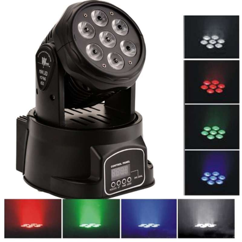 LED Moving Head Professional Disco DMX512 Stage Light, DJ Party Light. Collections Are Allowed.