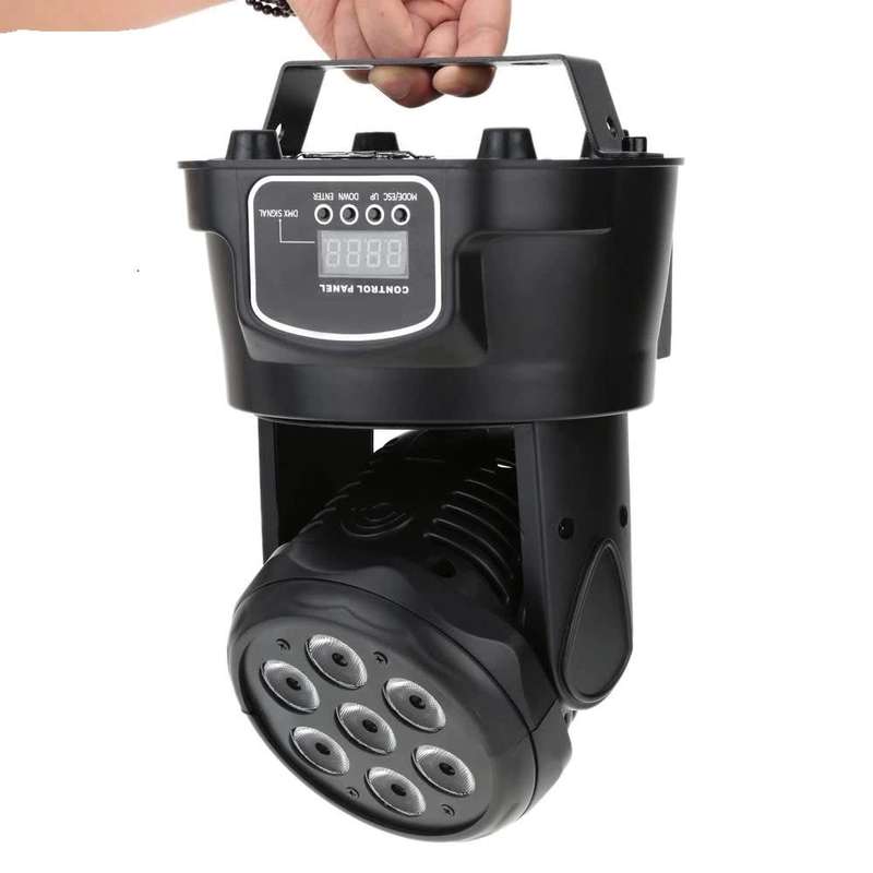 LED Moving Head Professional Disco DMX512 Stage Light, DJ Party Light. Collections Are Allowed.
