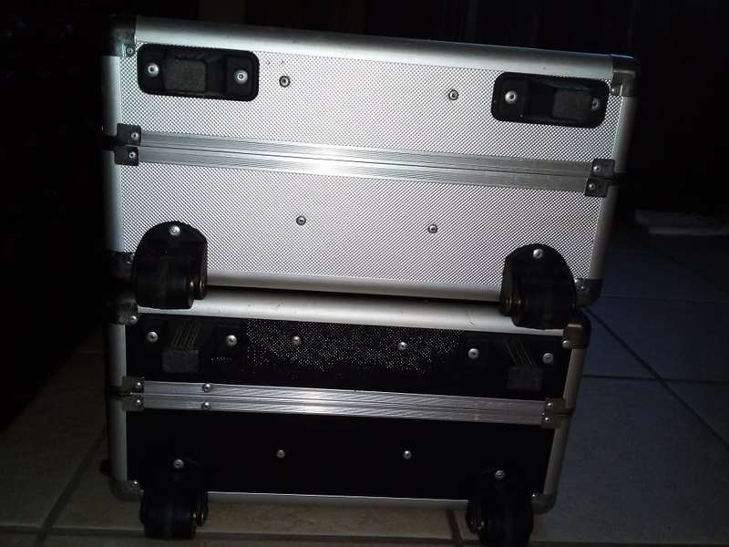 Big Aluminium Trolley Cases For Testing / Displays / Demos of Light Bulbs/Tubes. Collections Allowed