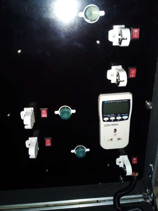 Big Aluminium Trolley Cases For Testing / Displays / Demos of Light Bulbs/Tubes. Collections Allowed