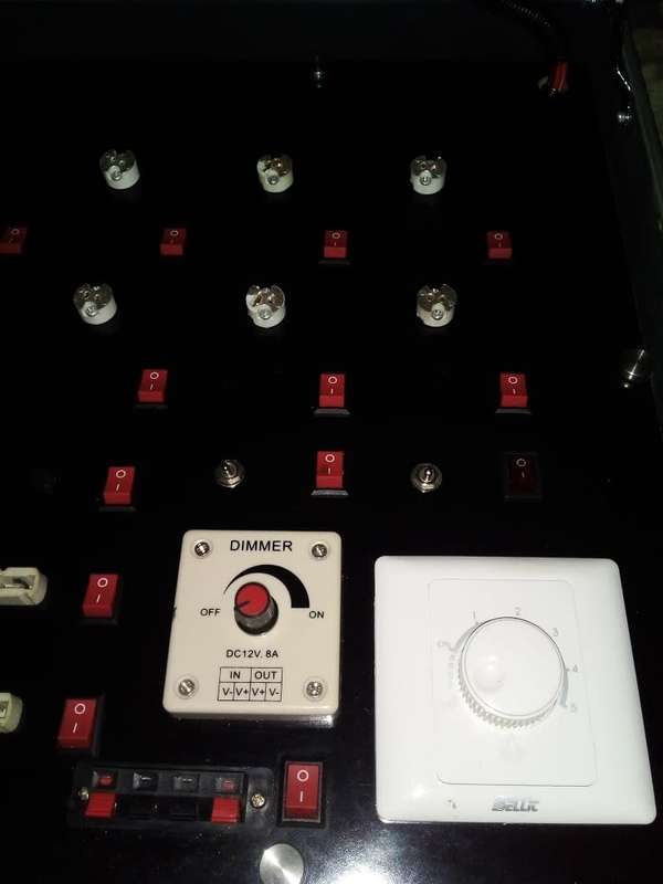 Big Aluminium Trolley Cases For Testing / Displays / Demos of Light Bulbs/Tubes. Collections Allowed