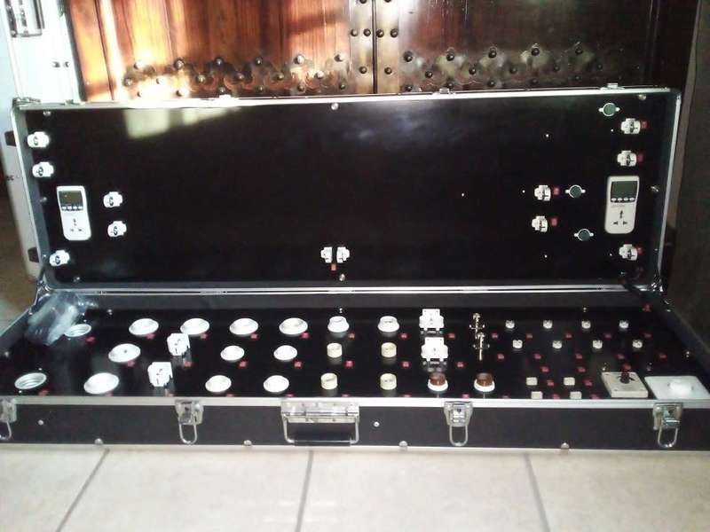 Big Aluminium Trolley Cases For Testing / Displays / Demos of Light Bulbs/Tubes. Collections Allowed