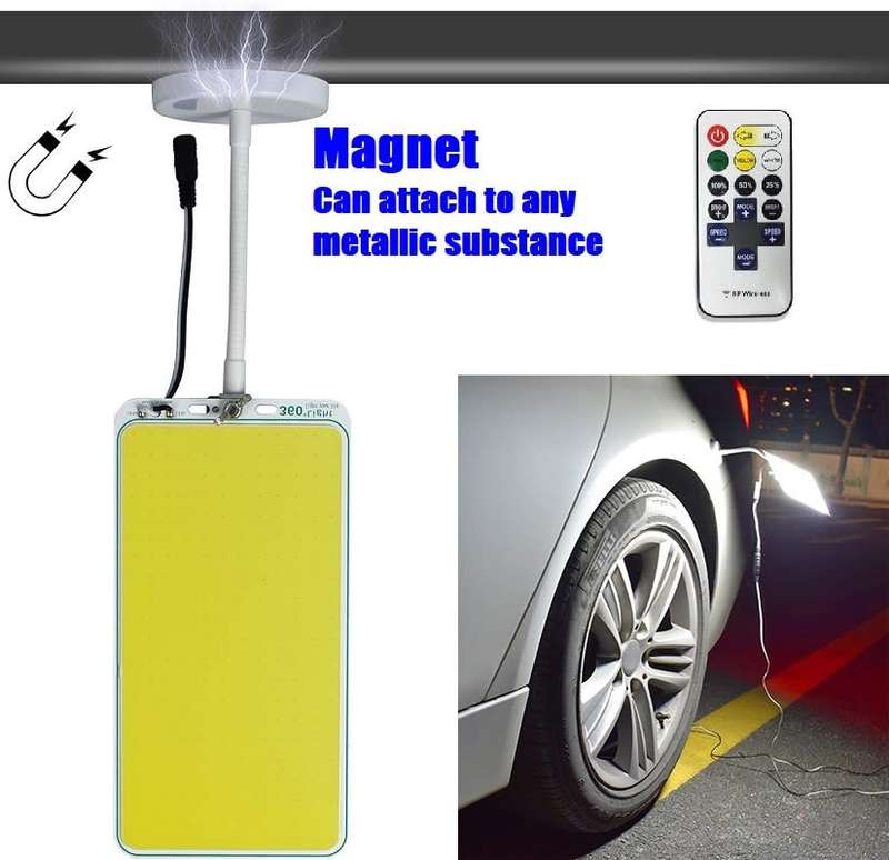 500W Portable Versatile COB LED Multifunction Panel Light with Remote Control. Collections Allowed.