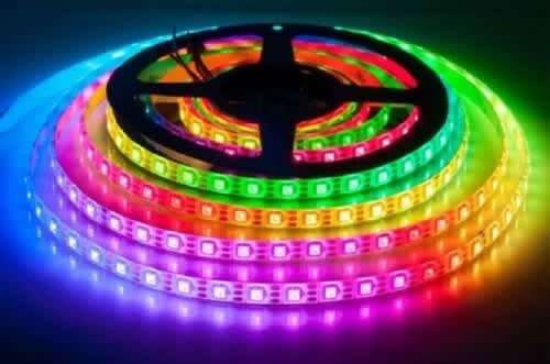MultiColour LED Strip Lights 5m RGB 220V Complete Turnkey Kit (Ready To Use). Collections Allowed.