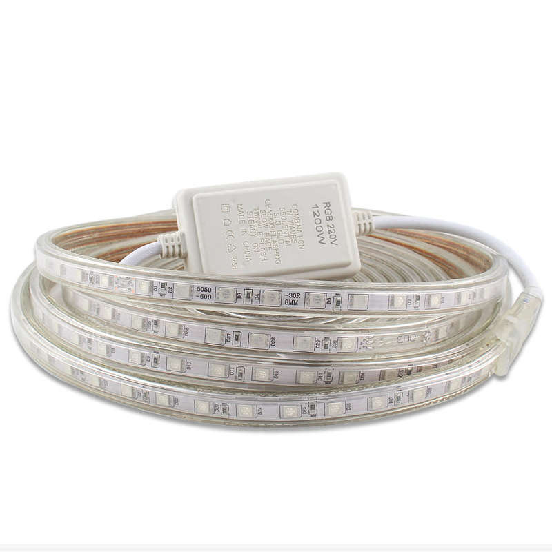 MultiColour LED Strip Lights 5m RGB 220V Complete Turnkey Kit (Ready To Use). Collections Allowed.