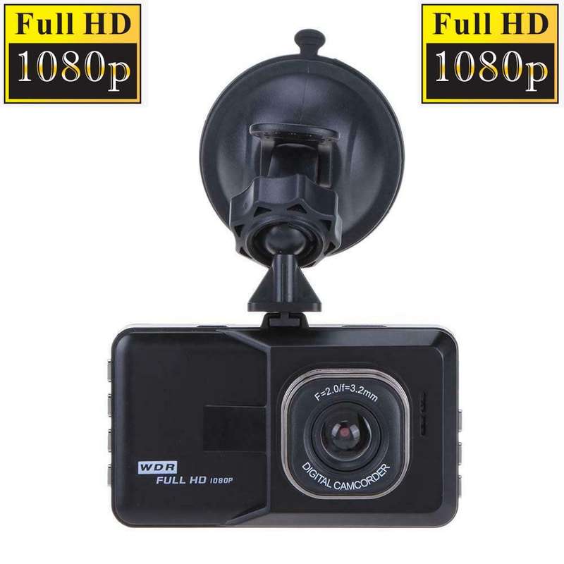 Vehicle Dash Cam Blackbox DVR with WDR Full HD 1080 plus Exciting Features. Collections Are Allowed.