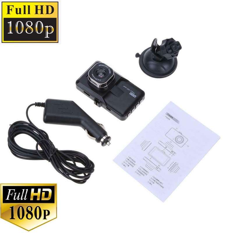 Vehicle Dash Cam Blackbox DVR with WDR Full HD 1080 plus Exciting Features. Collections Are Allowed.