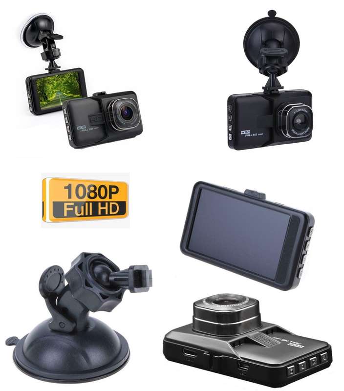 Vehicle Dash Cam Blackbox DVR with WDR Full HD 1080 plus Exciting Features. Collections Are Allowed.