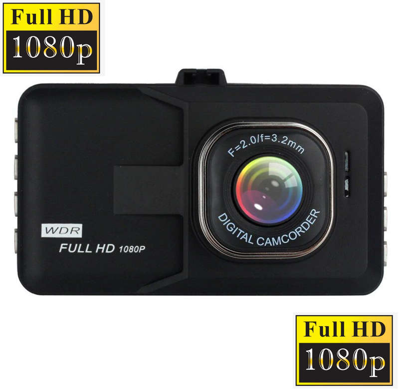 Vehicle Dash Cam Blackbox DVR with WDR Full HD 1080 plus Exciting Features. Collections Are Allowed.