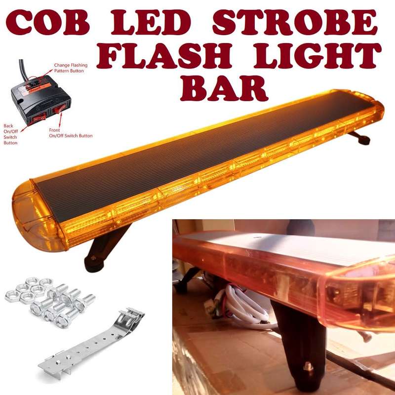 Breakdown Recovery Tow Truck Vehicle Strobe Roof Top Warning Flash Light Bar. Collections Allowed.