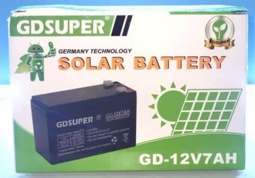 12V 7Ah Brand New Maintenance Free Rechargeable Battery. GDSUPER. Collections Are Allowed.
