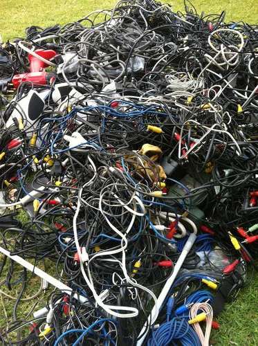 Various cables & connectors job lot